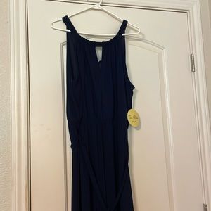 Navy Blue Jumpsuit